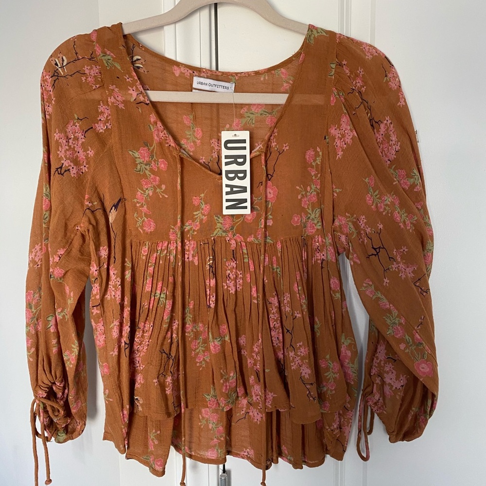 Urban outfitters half sleeve shirt